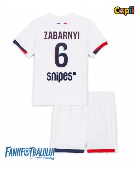 Paris Saint-Germain Illia Zabarnyi #6 Echipament de Fotbal Replică 2025-26 Copii Deplasare (+ Șorturi)